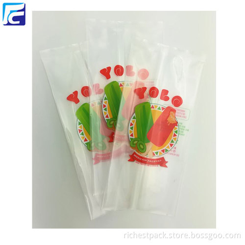 Custom Frozen ice cream wrapper popsicle packaging bag
